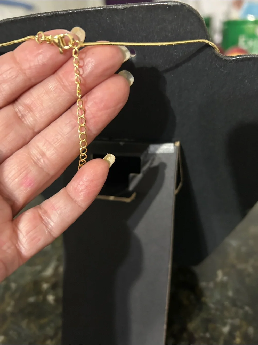 Fashion Jewelry Gold 'J' Initial Pendant Necklace with Crystals